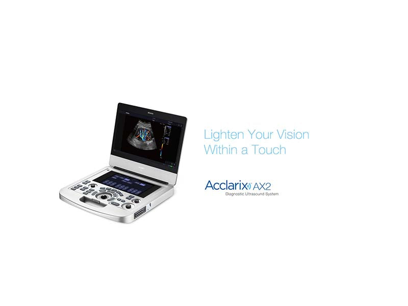 Edan Acclarix AX2 Portable Color Ultrasound