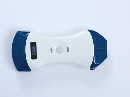 Global Healthcare Medical 2-in-1 palm doppler ultrasound scanner with convex and linear probes for point-of-care imaging