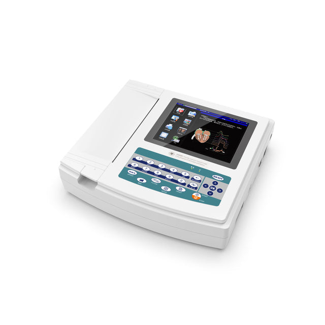 CONTEC ECG1200G Electrocardiograph Portable Digital 12 Channel Electrocardiograph #