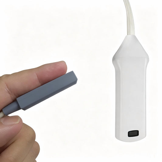 Global Healthcare Medical finger-sleeve probe handheld ultrasound scanner with 192-element linear array for hands-free imaging