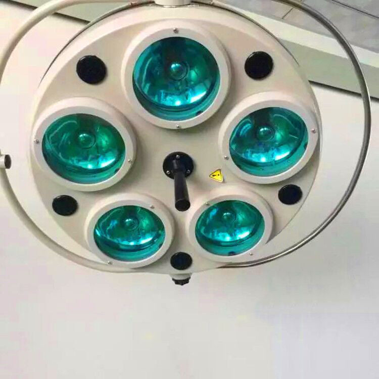 Shadowless Operating Light Surgical Lamp Medical Ground Mobile Halogen Light #