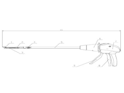 8. CAK Disposable Endoscopic Linear Cutter Stapler and Reload (1)