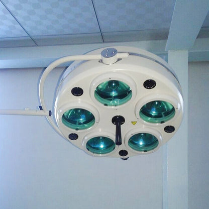 Shadowless Operating Light Surgical Lamp Medical Ground Mobile Halogen Light #