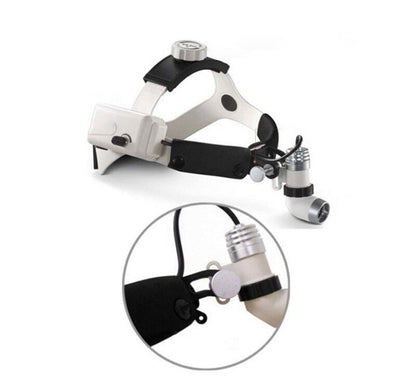 LED Surgical Headlight Dual Battery Supply 3W High Brightness Headlight #