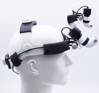 ENT Headlight Rechargeable Surgical Medical 5W LED Dental Headlamp #