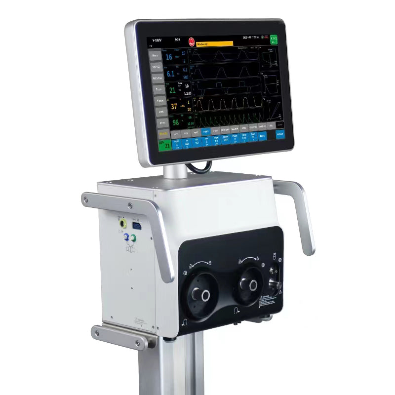 ICU Medical Ventilator Machine High-end Wider Range Turbine Ventilator #