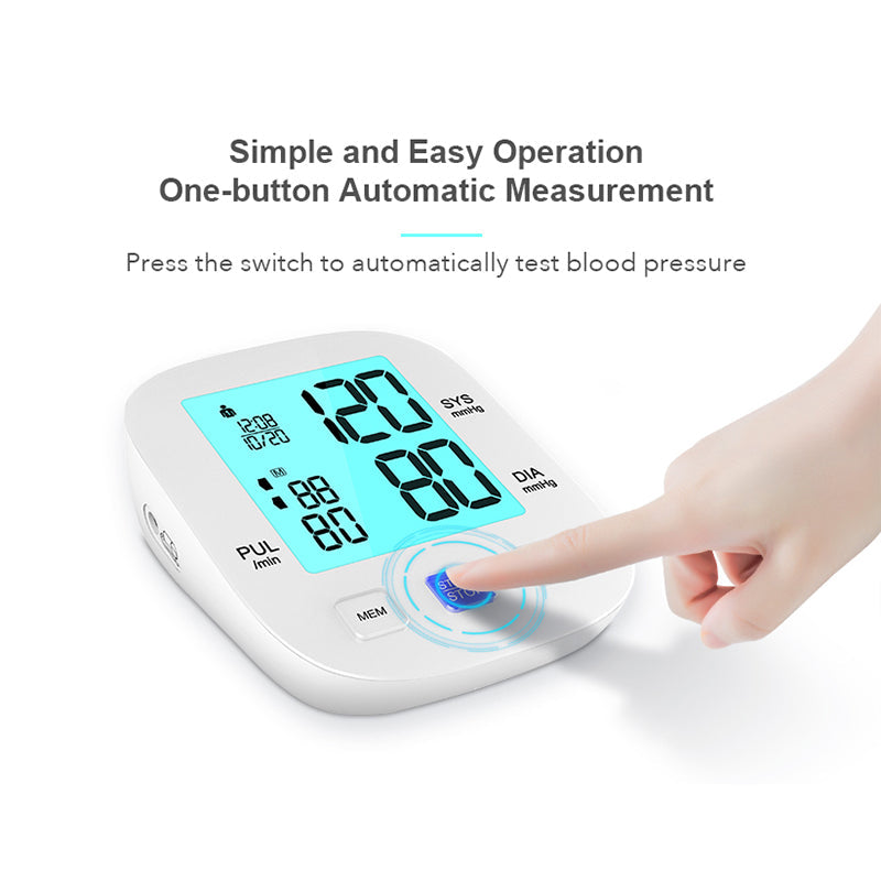 Arm Sphygmomanometer Automatic Blood Pressure Monitor #