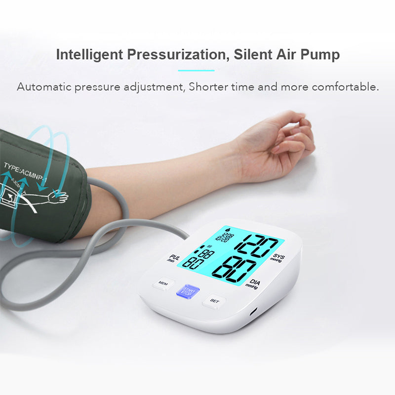 Arm Sphygmomanometer Automatic Blood Pressure Monitor #