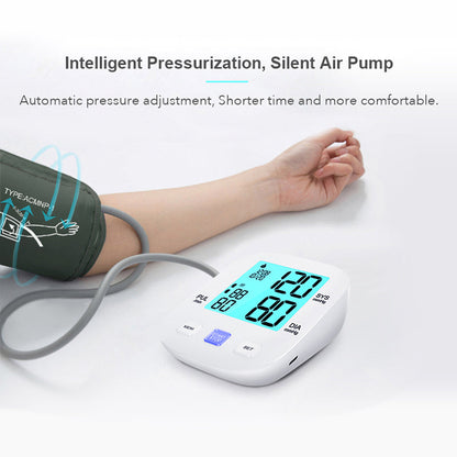 Arm Sphygmomanometer Automatic Blood Pressure Monitor #