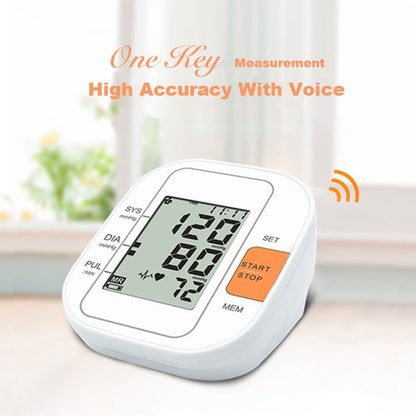 Blood Pressure Monitoring Machine Upper Arm Digital Blood Pressure Monitor #