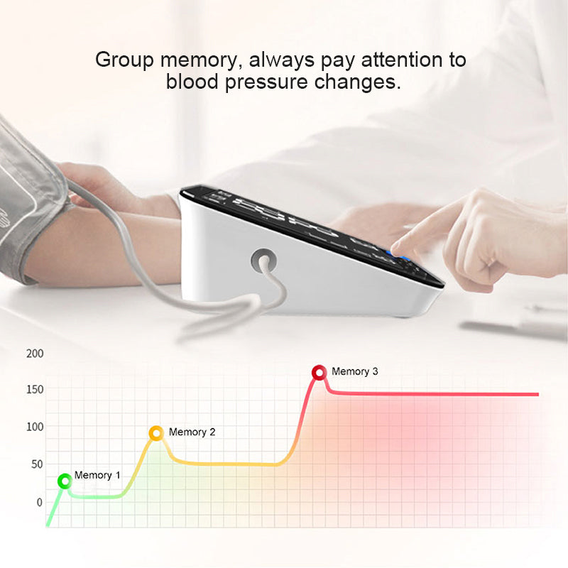 FDA BP Apparatus Machine Automatic Upper Arm Blood Pressure Monitor #