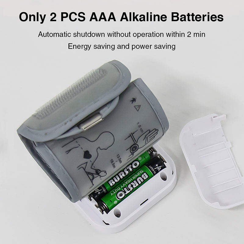 Wrist Blood Pressure Monitor Portable BP Machine Sphygmomanometer #