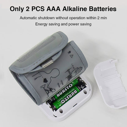 Wrist Blood Pressure Monitor Portable BP Machine Sphygmomanometer #