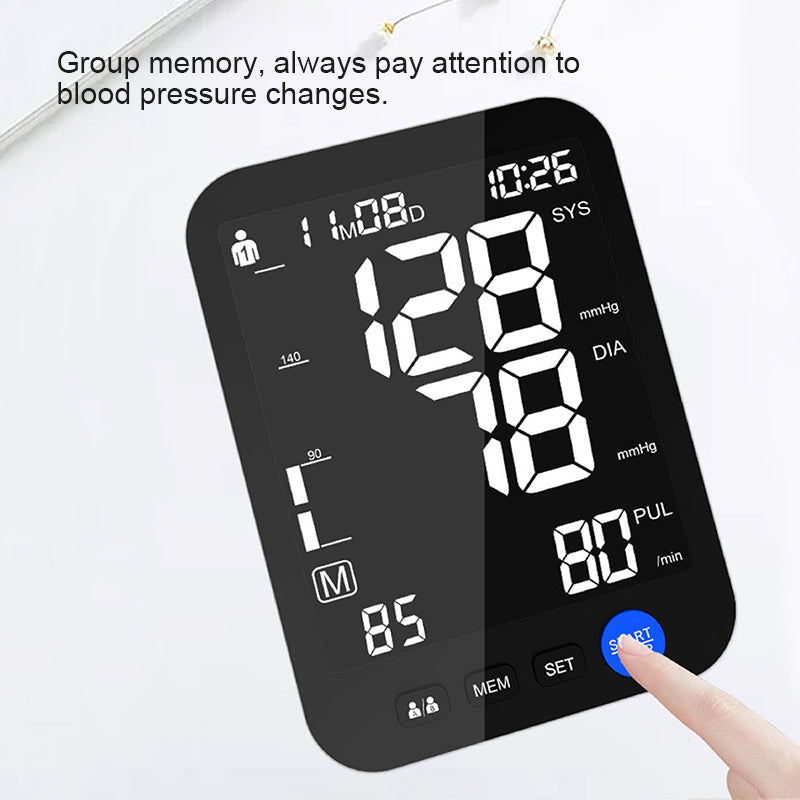 FDA BP Apparatus Machine Automatic Upper Arm Blood Pressure Monitor #