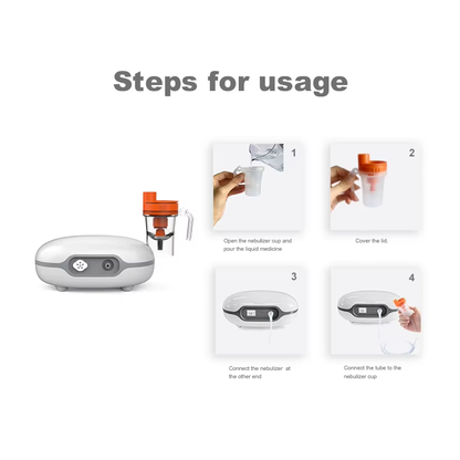 Medical Air Compression Nebulizer Handheld Household Inhalation Nebulizer #