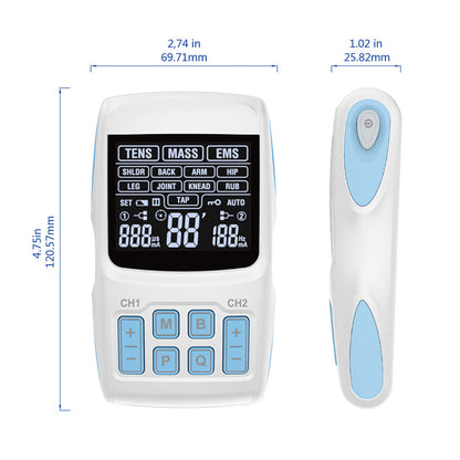 TENS Electrotherapy Device Handheld Massage Therapy Device #