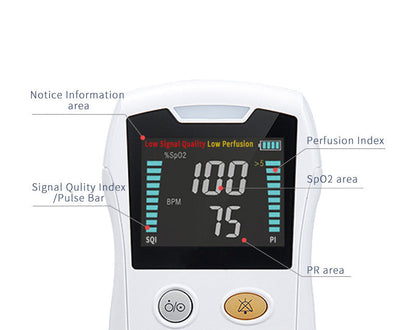 FDA Handheld Pulse Oximeter Neonatal Infant Pediatric Pulse Oximeter #