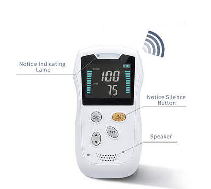 FDA Handheld Pulse Oximeter Neonatal Infant Pediatric Pulse Oximeter #
