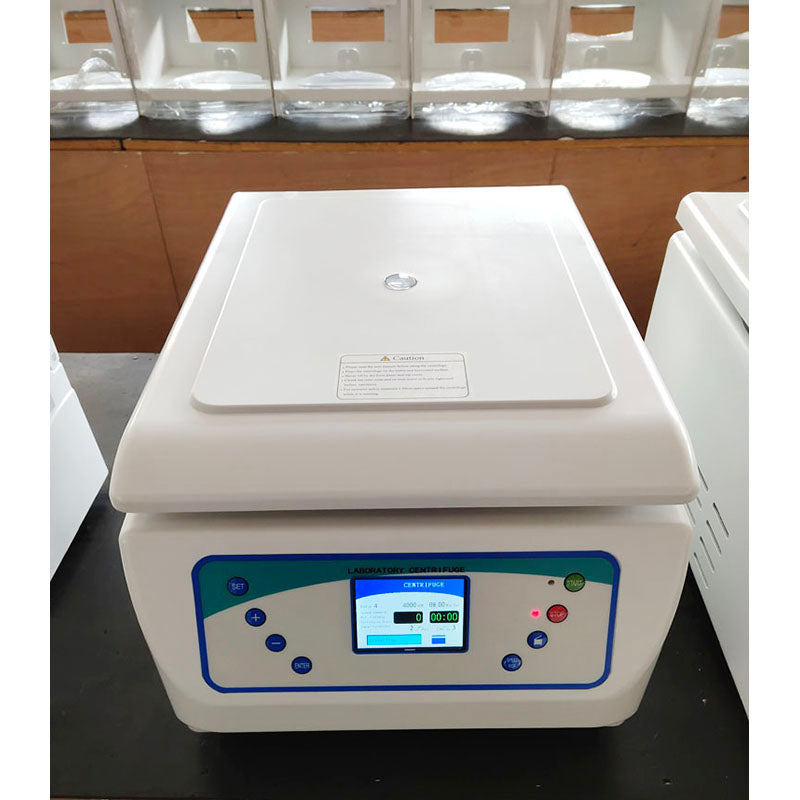 Laboratory Desktop Centrifuge 6000rpm Low Speed Blood Centrifuge Machine #