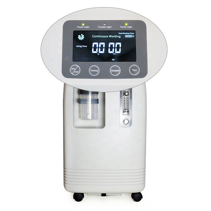 FDA Low Noise Oxygen Generator Homecare Mobile 5L Portable Oxygen Generator #