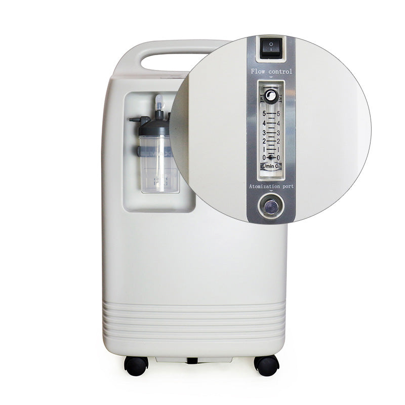 FDA Low Noise Oxygen Generator Homecare Mobile 5L Portable Oxygen Generator #