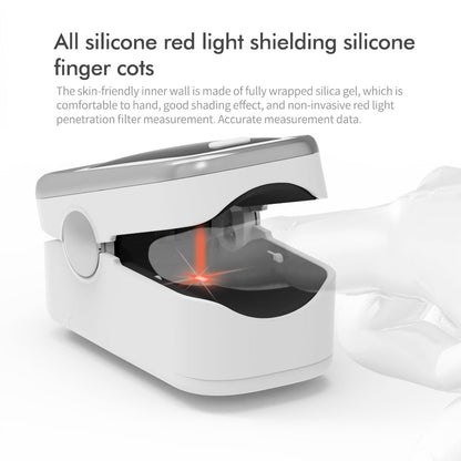 Finger Blood Oxygen OLED Display Fingertip Pulse Oximeter #