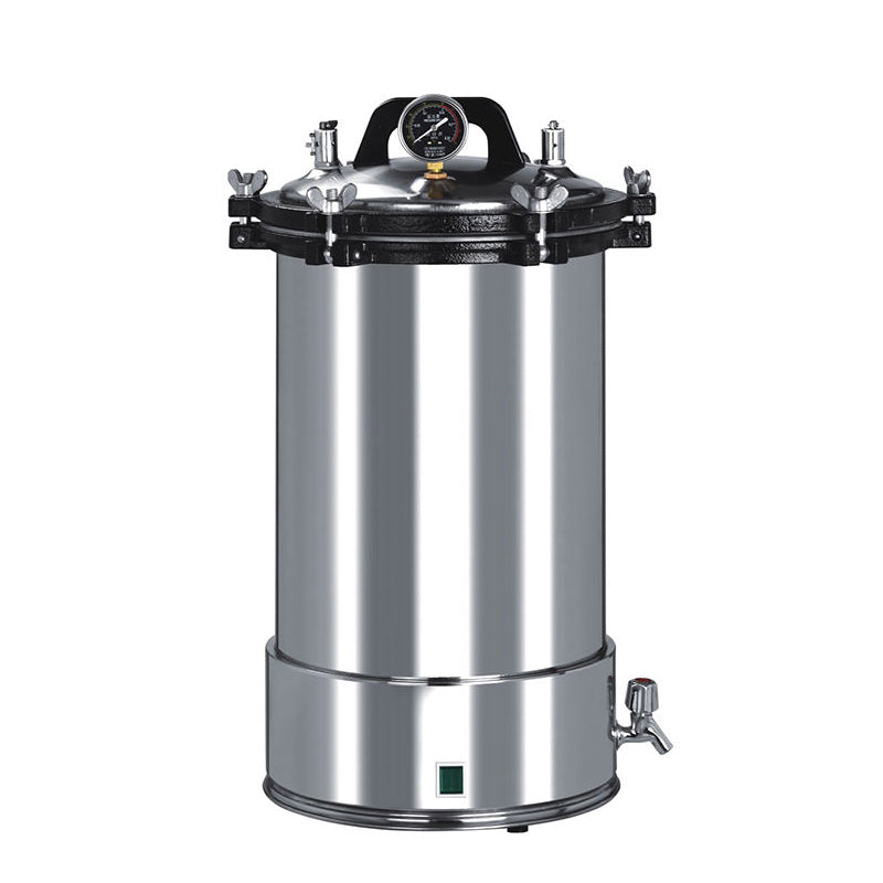 Portable Sterilizer 18L/24L Heating System Autoclave Pressure Steam Sterilizer #