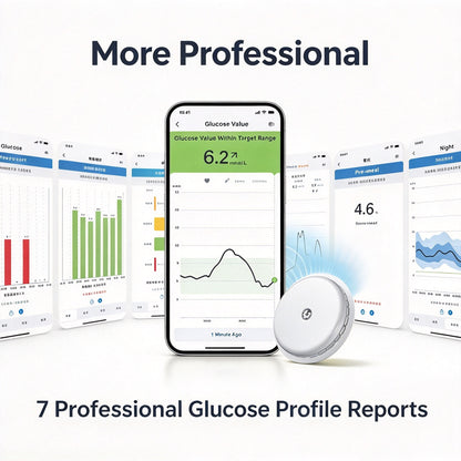 Abbott FreeStyle Libre 1 Home Use Continuous Glucose Monitor, Continuous Blood Glucose Tester, 1 Box of Blood Glucose Meter