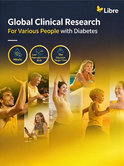Abbott [New Major Launch] FreeStyle Libre 2 Continuous Glucose Monitoring System, 1 Box