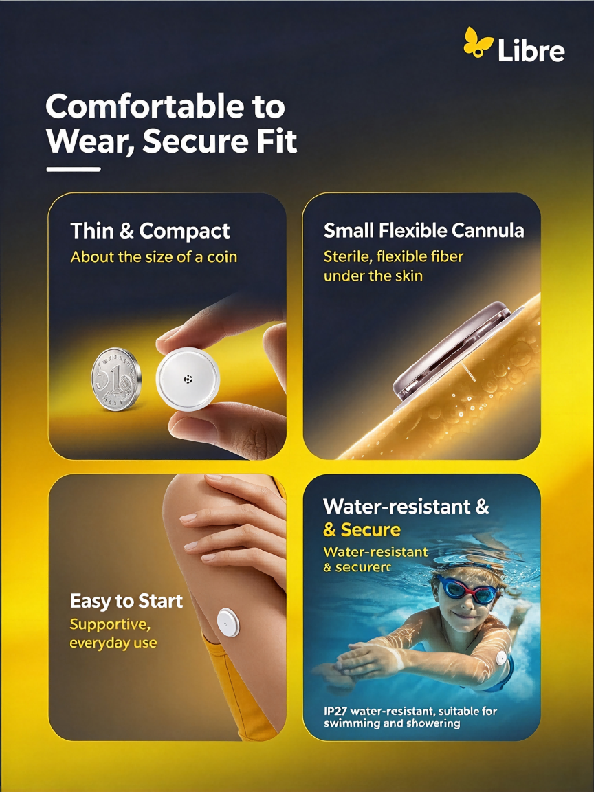 Abbott [New Major Launch] FreeStyle Libre 2 Continuous Glucose Monitoring System, 1 Box