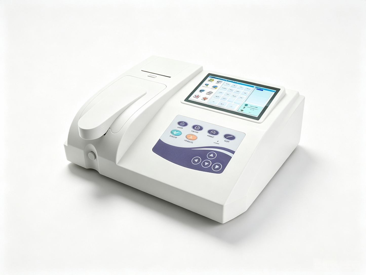 GHM-BC300 Semi-Auto Biochemistry Analyzer | 7" Touch Screen Clinical Laboratory System #