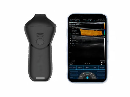 High-Frequency Linear Ultrasound Probe | 18-24 MHz Wireless Aesthetic Imaging for Facial Precision