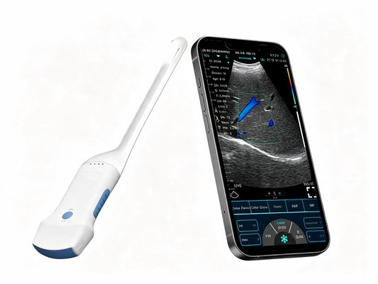 Global Healthcare Medical Wireless Color Doppler Ultrasound – Dual-Head Convex & Endovaginal Probe