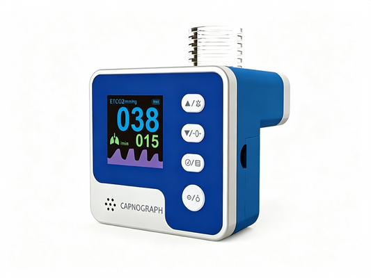 GHM-CA10M Capnograph | Mainstream EtCO2 Monitor with Respiration Rate #