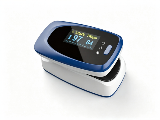 CMS50D2 Fingertip Pulse Oximeter | Portable SpO2 Monitor with Color TFT Display #