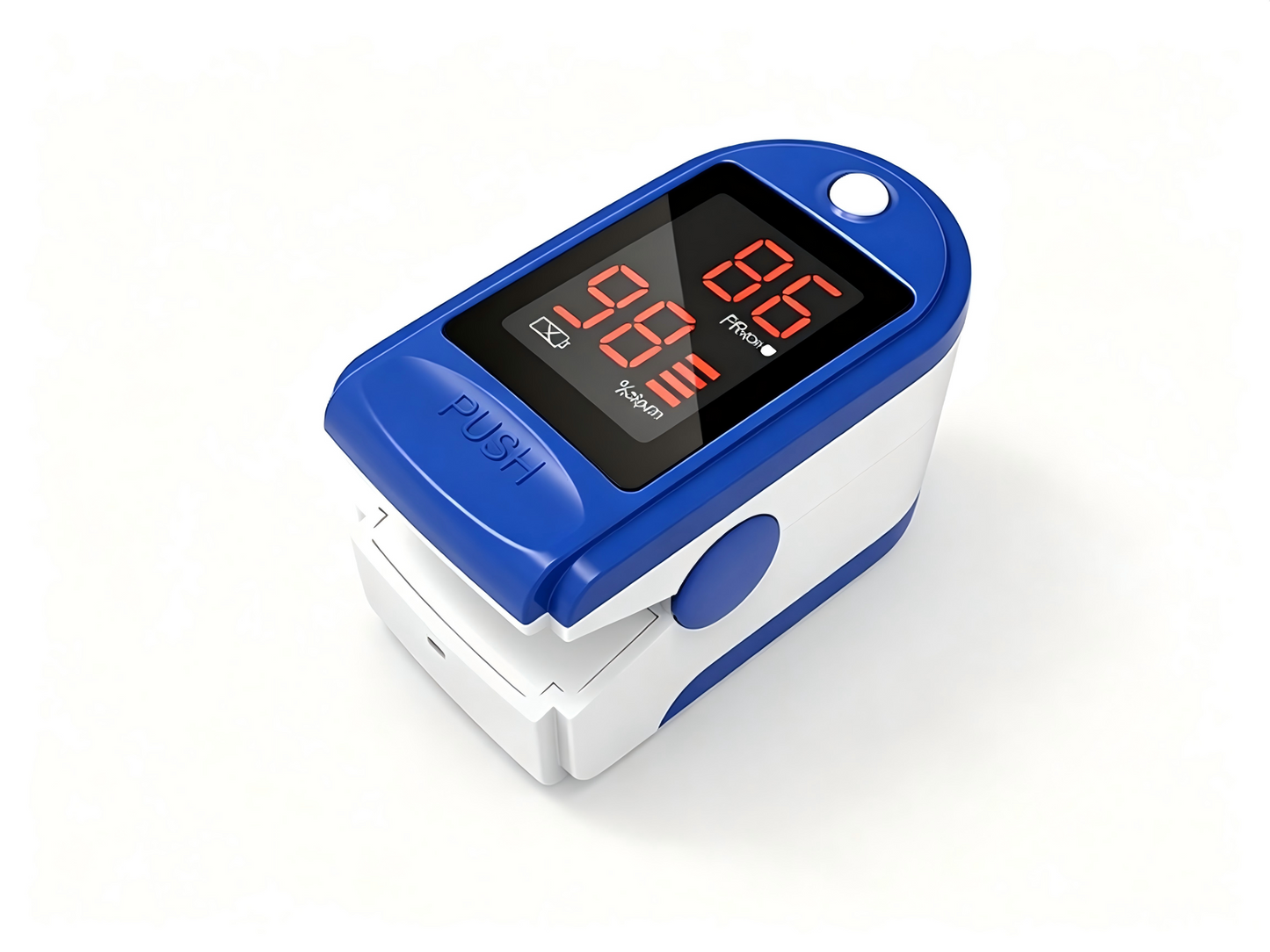 CMS50DL Fingertip Pulse Oximeter | Portable SpO2 Monitor with Auto Standby & Low Power #