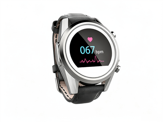 CMS50K1 Wearable ECG/SpO2 Monitor | Smart Health Watch with Pedometer