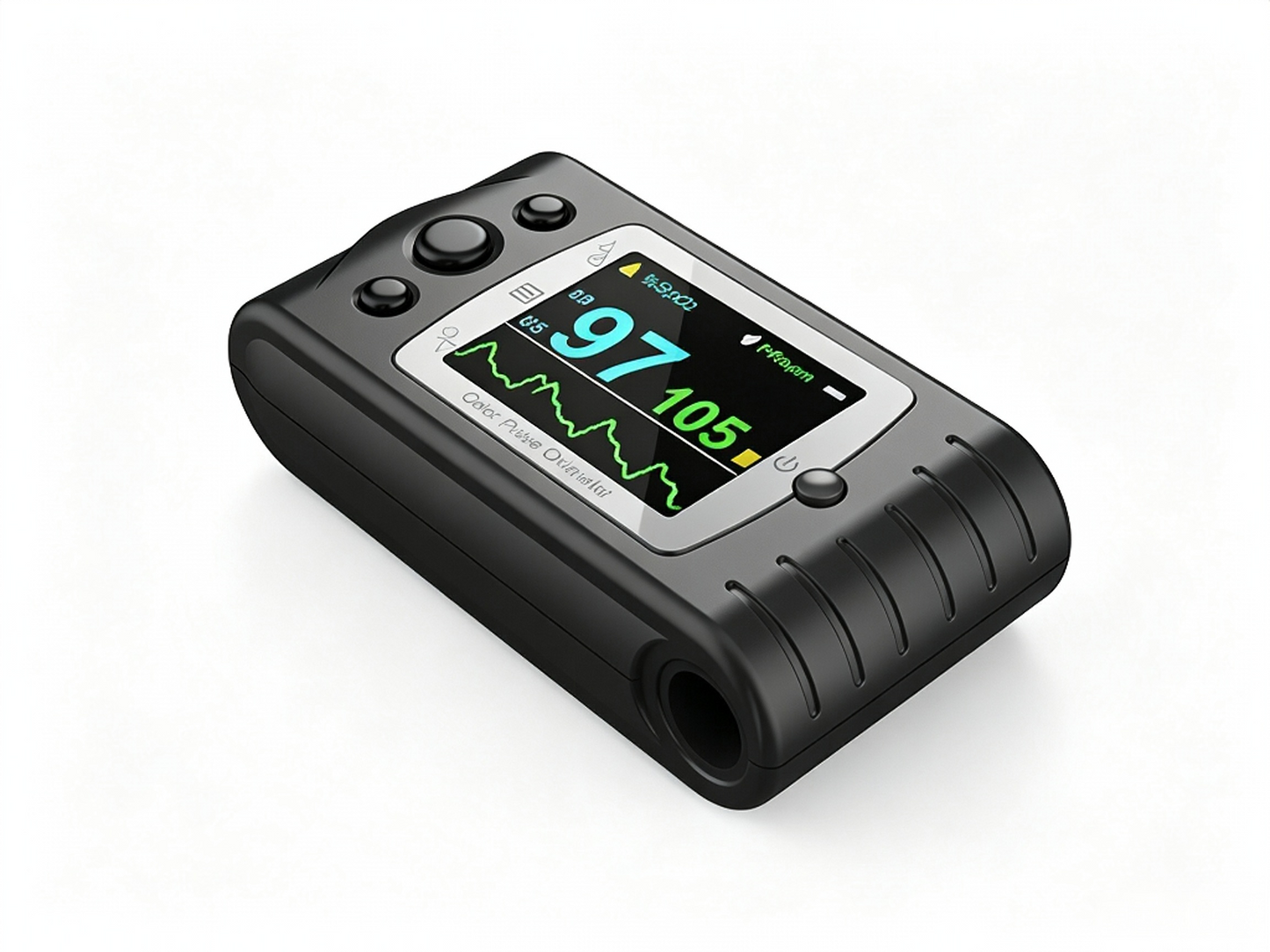 CMS60C Handheld Pulse Oximeter | Portable SpO2 Monitor with 24H Data Storage #
