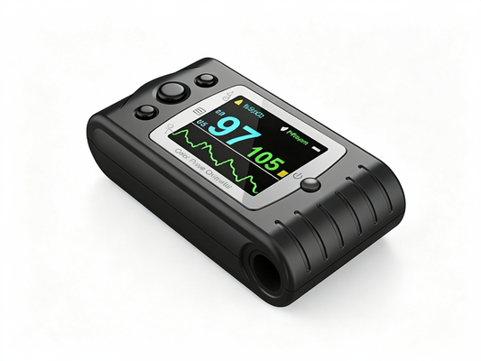 CMS60C Handheld Pulse Oximeter | Portable SpO2 Monitor with 24H Data Storage