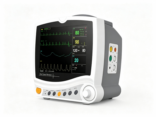 CMS6800 Patient Monitor | 8" Multi-Parameter Vital Signs Monitor with Arrhythmia & ST Analysis