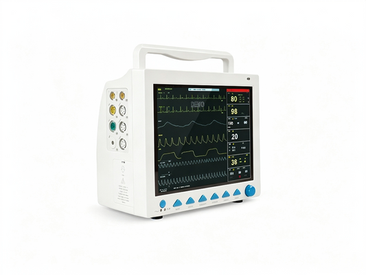 CMS8000 Patient Monitor | 14" Touch Screen Multi-Parameter Vital Signs Monitor #