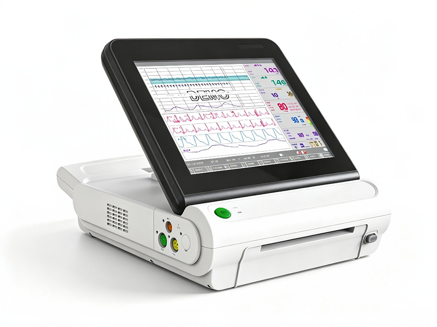 CMS800C-PLUS Fetal/Maternal Monitor | 12.1" Touch Screen Fetal & Maternal Vital Signs Monitor #