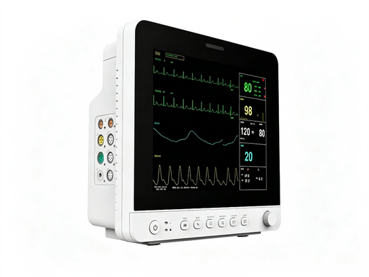 CMS9100 Patient Monitor | 12.1" Multi-Parameter Vital Signs Monitor for ICU & Transport