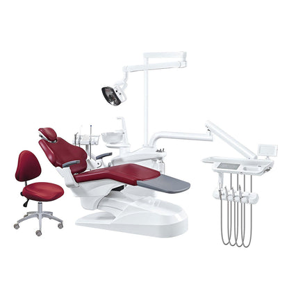 In Stock Dental Chair Hospital Clinic Dental Colorful Soft Dentist Chair #