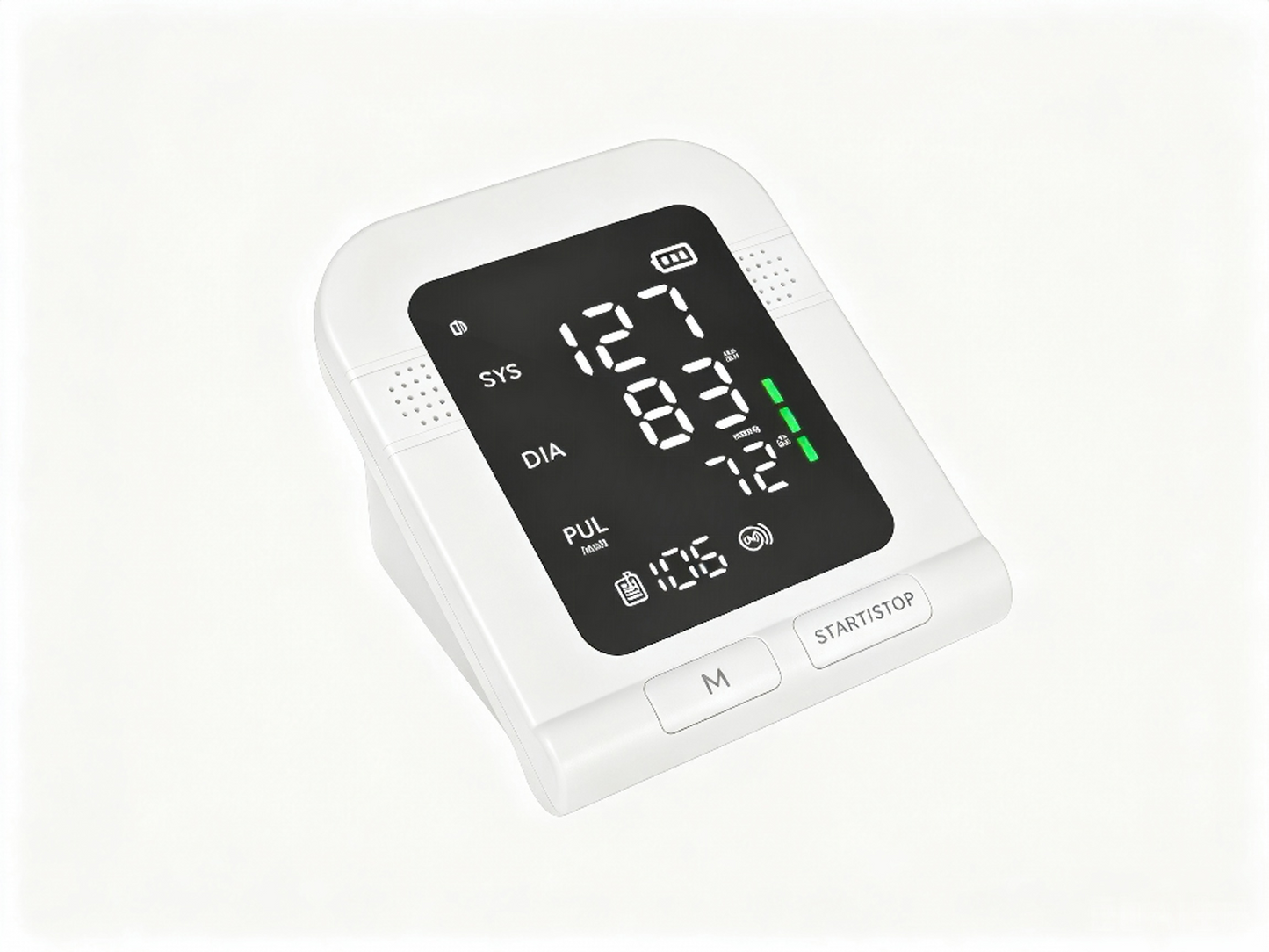 GHM-08C Electronic Sphygmomanometer | Upper Arm Blood Pressure Monitor with Large Display #