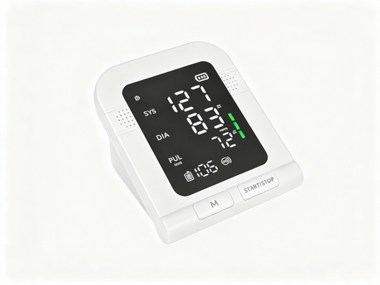 GHM-08C Electronic Sphygmomanometer | Upper Arm Blood Pressure Monitor with Large Display #