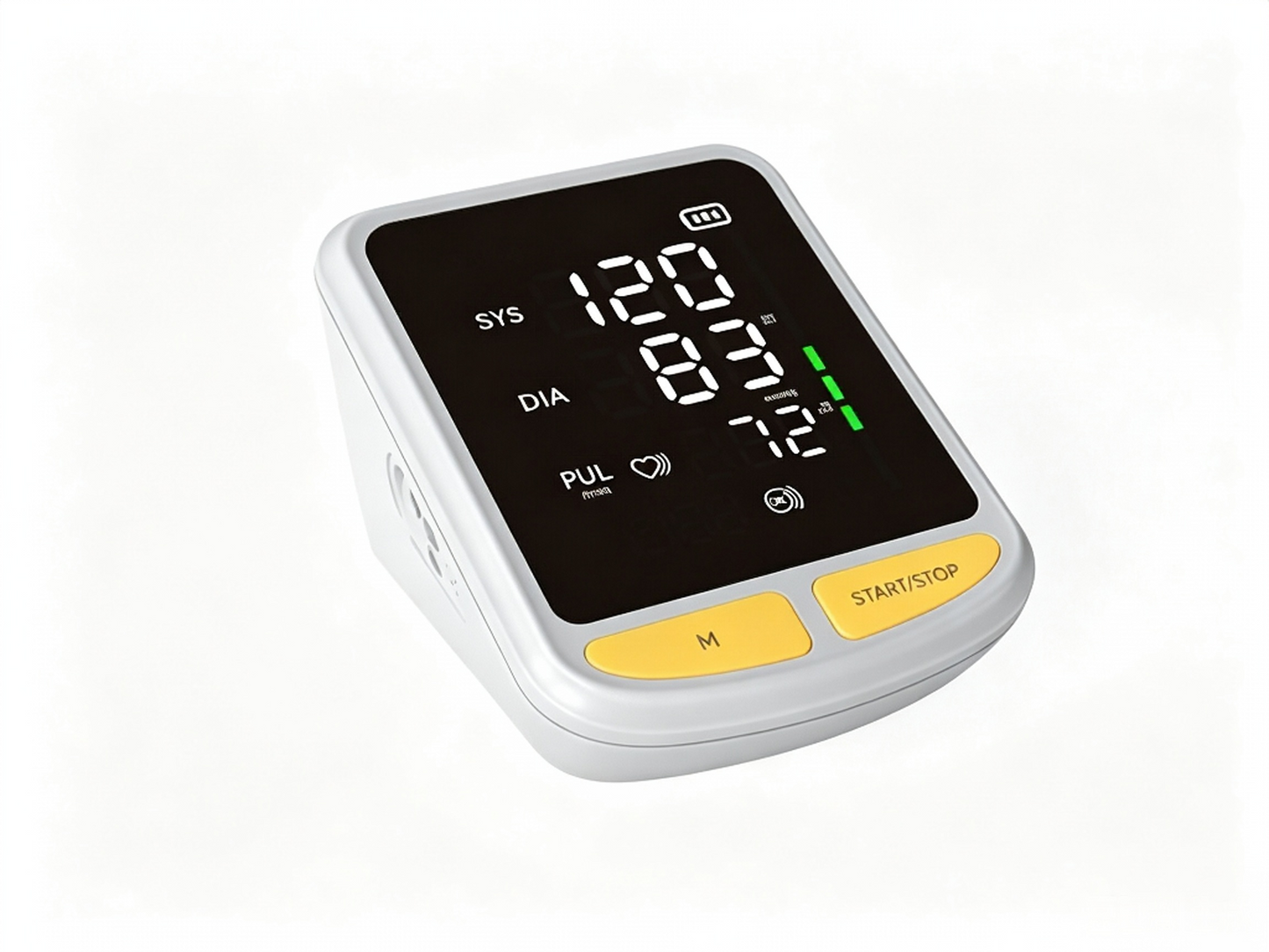 GHM-08ES1 Electronic Sphygmomanometer | Upper Arm LED Blood Pressure Monitor with Voice Broadcast #