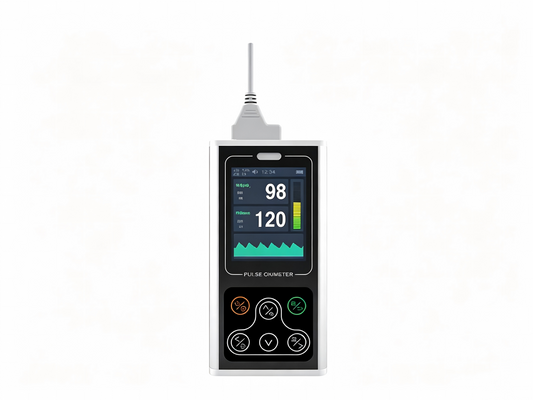 CONTEC CMS60D1 Handheld Pulse Oximeter – Medical Oxygen Saturation & Pulse Rate Meter with PI Monitoring #