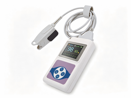 CONTEC CMS60D Handheld Pulse Oximeter – Adult, Pediatric & Neonatal 3-in-1 Blood Oxygen Monitor #