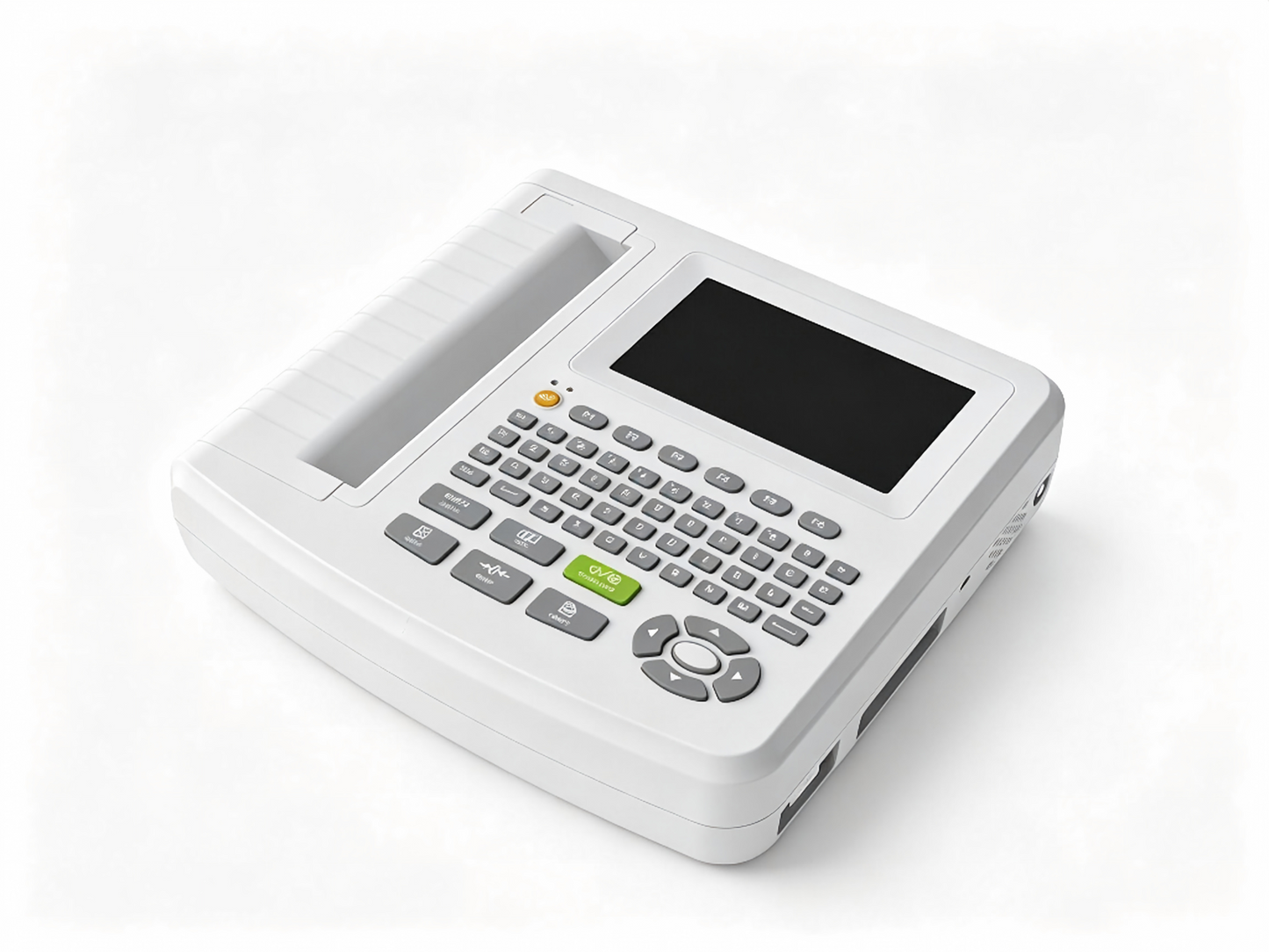 ECG1201G 12-Lead ECG Machine | 7" LCD Electrocardiograph with Keyboard & Auto-Analysis #